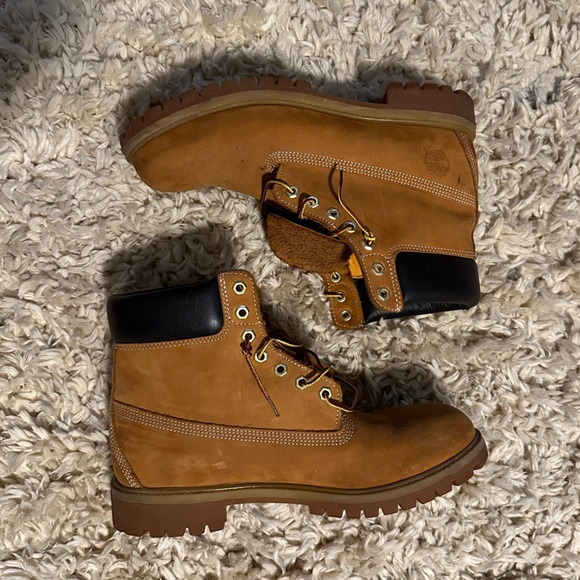 Timberland 6” Premium Waterproof Boots Sz 11 ‘Wheat’ - Picture 2 of 6
